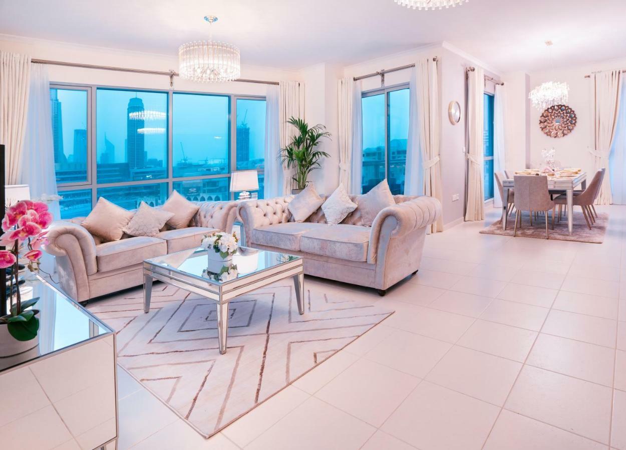 Elite Royal Apartment - Full Burj Khalifa & Fountain View - 2 Bedrooms And 1 Open Bedroom Without Partition 두바이 외부 사진